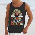 Introvert But Willing To Shape Your Behavior Unisex Tank Top