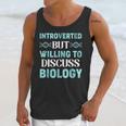 Introverted Biology Science Biologist Introverts Unisex Tank Top