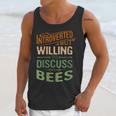 Introverted But Willing To Discuss Bees Animal Meme Unisex Tank Top Introverted But Willing To Discuss Bees Animal Meme Unisex Tank Top