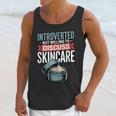 Introverted But Willing Discuss Skincare Unisex Tank Top Introverted But Willing Discuss Skincare Unisex Tank Top