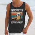 Introverted But Willing To Discuss Sourdough Vintage Baking Unisex Tank Top