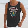 Introverted But Willing To Discuss Video Games Introvert Unisex Tank Top
