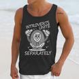 Introverts Unite Anti-Social Shy Person Joke Unisex Tank Top