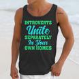 Introverts Unite Introvert Antisocial Sarcasm Anti Social Unisex Tank Top