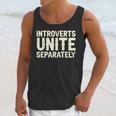 Introverts Unite Separately I Introvert Unisex Tank Top Introverts Unite Separately I Introvert Unisex Tank Top
