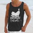 It's Way Too Peopley Outside Cute Cat Introvert Unisex Tank Top It's Way Too Peopley Outside Cute Cat Introvert Unisex Tank Top