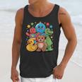 Kidcore Aesthetic Retro Vibes Colorful Cartoon Nostalgia Unisex Tank Top