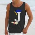 Kids Initial J Letter For Boys Preschool Graduation Kindergarten Unisex Tank Top