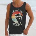 Leave Me Alone Raccoon Lover Introvert Antisocial Shy INTP Unisex Tank Top