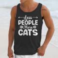 Less People More Cats Introvert's Dream Tee Unisex Tank Top Less People More Cats Introvert's Dream Tee Unisex Tank Top