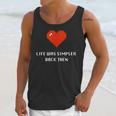 Life Was Simpler Back Then Nostalgia Retro Game Unisex Tank Top Life Was Simpler Back Then Nostalgia Retro Game Unisex Tank Top