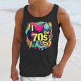 I Love The 70s Retro Cassette Roller Vinyl Nostalgia Vibes Unisex Tank Top I Love The 70s Retro Cassette Roller Vinyl Nostalgia Vibes Unisex Tank Top
