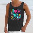 I Love The 70s Vintage Cassette Roller Vinyl Nostalgia 70s Unisex Tank Top