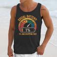 Low Social Battery Introvert Energy Unisex Tank Top Low Social Battery Introvert Energy Unisex Tank Top