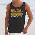 Master Graduation Completed Master Of Education Teacher Men Women Unisex Tank Top