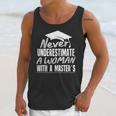 Master's Graduation Shirt For Women With Masters Degree Unisex Tank Top