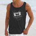 Mixed Tape Emotions Music Lover Nostalgia Quote Unisex Tank Top