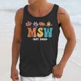 MSW Est 2025 Graduation School Social Worker Shirt Master Unisex Tank Top