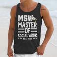 MSW Est 2026 Masters Of Social Work Graduation Social Worker Unisex Tank Top