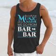 Music Major Student Pun Graduation Unisex Tank Top