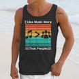 I Like Music More Than People Introvert Saying Quote Unisex Tank Top I Like Music More Than People Introvert Saying Quote Unisex Tank Top