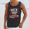 Nostalgia 1950s Sock Hop Dance Unisex Tank Top