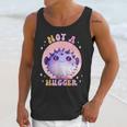Not a Hugger Cute Pufferfish Autism Awareness Introverts Unisex Tank Top