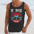 Nurse Live Love Heal Graduation Appreciation Valentines Day Unisex Tank Top