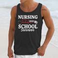 Nursing School Survivor 2025 RN ER Graduation Nurse Grad Unisex Tank Top