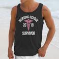 Nursing School Survivor Apparel Graduation Party Nurse RN Unisex Tank Top