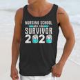 Nursing School Survivor Graduation Nurse RN 2020 Friend Unisex Tank Top