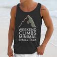 Outdoor Introvert Vibes Weekend Climber Unisex Tank Top