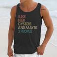 Oysters And Beer Lovers Introvert Quote Vintage Retro Unisex Tank Top Oysters And Beer Lovers Introvert Quote Vintage Retro Unisex Tank Top