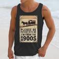 Be Patient With Me I'm From The 1900s Birthday Retirement Unisex Tank Top