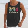Peace Out 6th Grade Graduation Last Day Of School Unisex Tank Top