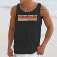 Personal Christmas Retro Vintage Graduation Assistant Manager Job Title Profession Birthday Worker Unisex Tank Top