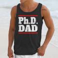 PHD DAD Shirt Doctorate Graduation Fathers Day Unisex Tank Top