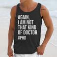 PHD Doctorate Phinished Doctoral Degree PHD Graduation Unisex Tank Top