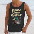 Please Chew Quieter Introvert Duck Lover Unisex Tank Top Please Chew Quieter Introvert Duck Lover Unisex Tank Top