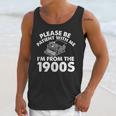 Please Be Patient With Me I'm From The 1900s Typewriter Unisex Tank Top