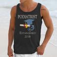 Podiatrist Established 2018 Med School Graduation Shirt Unisex Tank Top