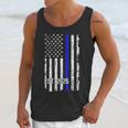 Police Graduation Est 2025 Back Print Police Academy Vintage Unisex Tank Top