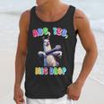 Preschool Graduate Shirt ABC 123 Mic Drop Llama Graduation Unisex Tank Top