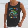 Preschool Graduation Monster Truck Dinosaur Boys Dino Tee Unisex Tank Top