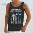 Proud Air Force Mom US Air Force Graduation Mom Unisex Tank Top