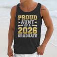 Proud Aunt Of A 2026 Graduate Shirt Class Of 2026 Graduation Unisex Tank Top