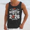Proud Auntie Of A 2026 Senior Football Graduation Family Unisex Tank Top