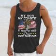 Proud Coast Guard Dad Coast Guard Graduation Dad Unisex Tank Top