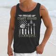 Proud Coast Guard Grandpa US Coast Guard Graduation Grandpa Unisex Tank Top