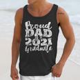 Proud Dad Of a 2021 Graduate Father Senior 21 Graduation Unisex Tank Top